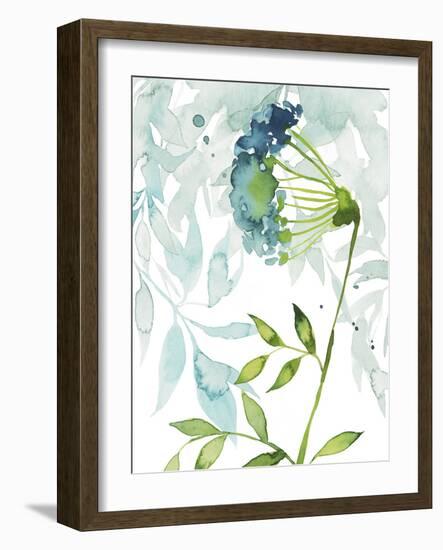 Flower & Leaf Layers I-Grace Popp-Framed Art Print