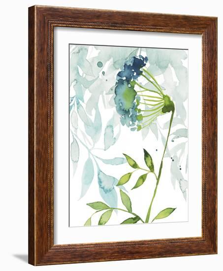 Flower & Leaf Layers I-Grace Popp-Framed Art Print