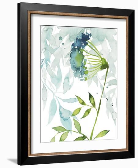 Flower & Leaf Layers I-Grace Popp-Framed Art Print