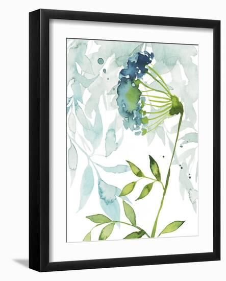 Flower & Leaf Layers I-Grace Popp-Framed Art Print