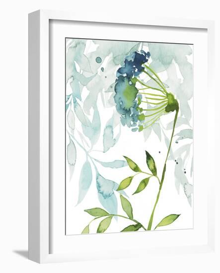 Flower & Leaf Layers I-Grace Popp-Framed Art Print