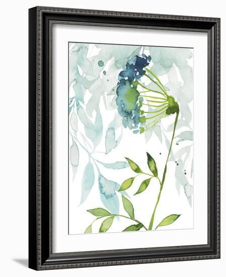 Flower & Leaf Layers I-Grace Popp-Framed Art Print