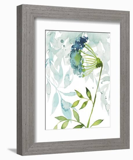 Flower & Leaf Layers I-Grace Popp-Framed Premium Giclee Print