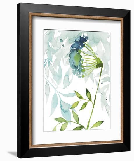 Flower & Leaf Layers I-Grace Popp-Framed Premium Giclee Print