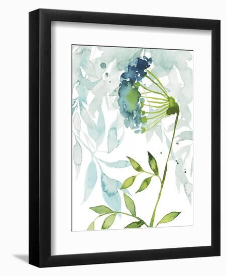 Flower & Leaf Layers I-Grace Popp-Framed Premium Giclee Print