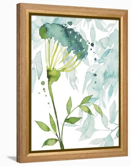 Flower & Leaf Layers II-Grace Popp-Framed Stretched Canvas