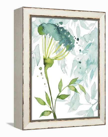 Flower & Leaf Layers II-Grace Popp-Framed Stretched Canvas