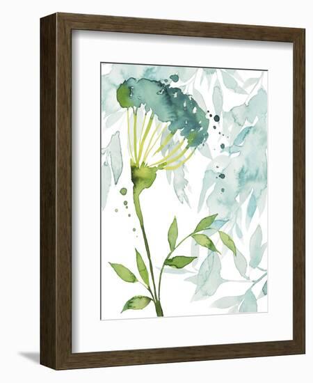 Flower & Leaf Layers II-Grace Popp-Framed Premium Giclee Print