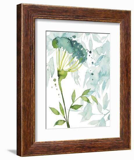 Flower & Leaf Layers II-Grace Popp-Framed Premium Giclee Print