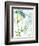 Flower & Leaf Layers II-Grace Popp-Framed Premium Giclee Print