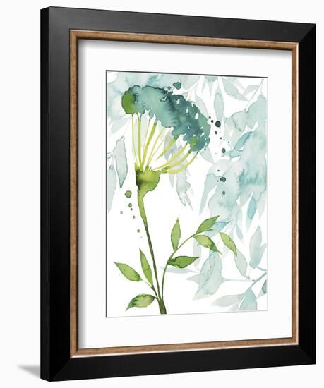 Flower & Leaf Layers II-Grace Popp-Framed Premium Giclee Print