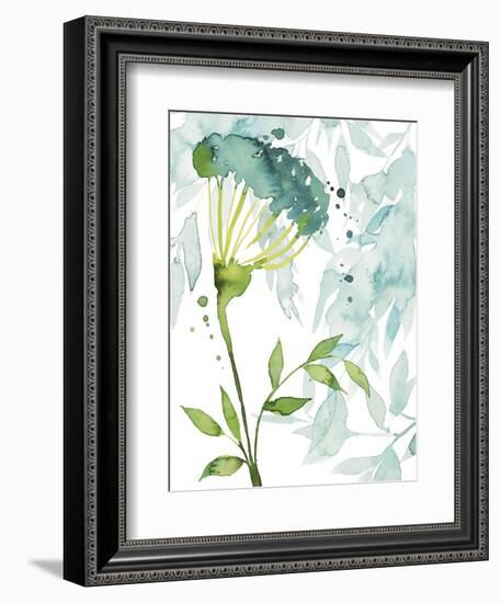 Flower & Leaf Layers II-Grace Popp-Framed Premium Giclee Print