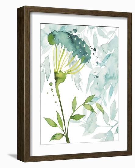 Flower & Leaf Layers II-Grace Popp-Framed Art Print