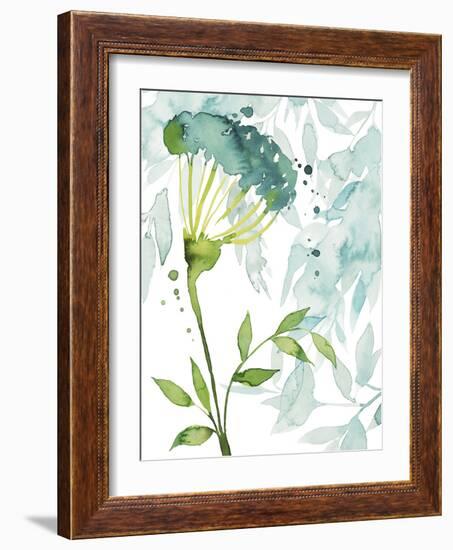 Flower & Leaf Layers II-Grace Popp-Framed Art Print