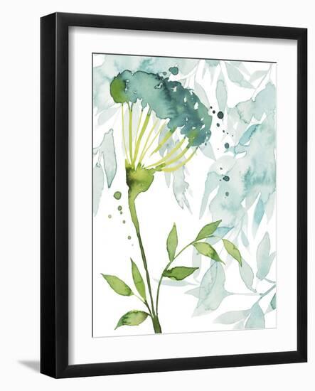 Flower & Leaf Layers II-Grace Popp-Framed Art Print
