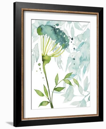 Flower & Leaf Layers II-Grace Popp-Framed Art Print