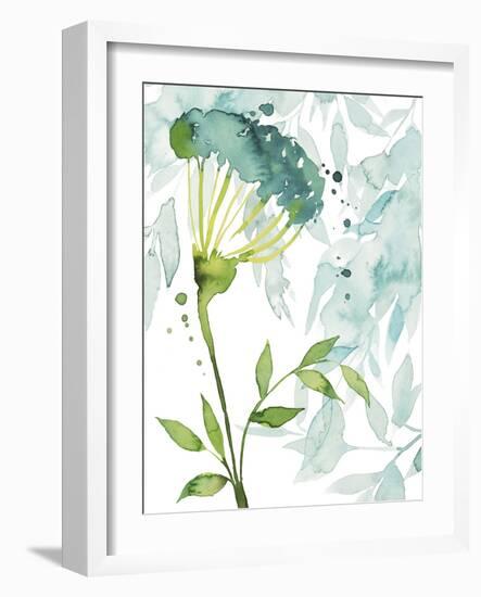 Flower & Leaf Layers II-Grace Popp-Framed Art Print