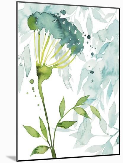 Flower & Leaf Layers II-Grace Popp-Mounted Art Print
