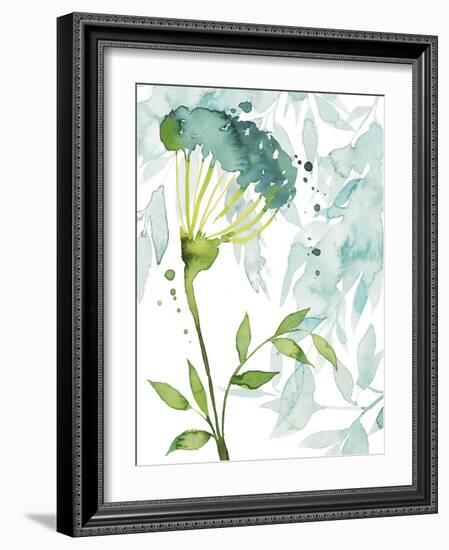 Flower & Leaf Layers II-Grace Popp-Framed Art Print