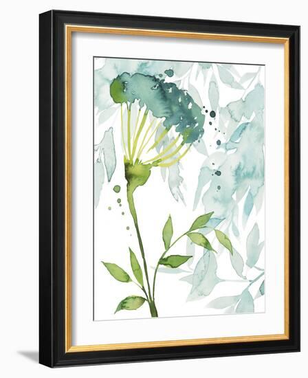 Flower & Leaf Layers II-Grace Popp-Framed Art Print