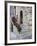 Flower-Lined Stairway, Petroio, Italy-Dennis Flaherty-Framed Photographic Print