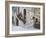 Flower-Lined Stairway, Petroio, Italy-Dennis Flaherty-Framed Photographic Print