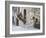 Flower-Lined Stairway, Petroio, Italy-Dennis Flaherty-Framed Photographic Print