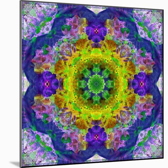 Flower Mandala, Photograph, Layer Work-Alaya Gadeh-Mounted Photographic Print