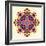 Flower Mandala-Baksiabat-Framed Art Print