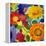 Flower Market 2-Kim Parker-Framed Premier Image Canvas