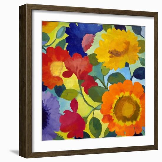 Flower Market 2-Kim Parker-Framed Giclee Print