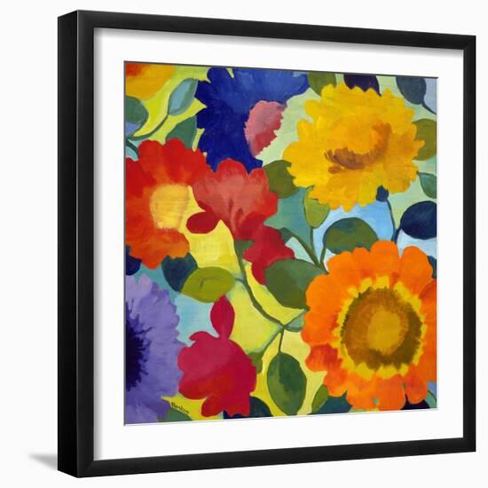 Flower Market 2-Kim Parker-Framed Giclee Print