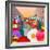 Flower Market at Columbia Road-Claire Huntley-Framed Giclee Print