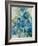 Flower Market II Blue-Silvia Vassileva-Framed Art Print