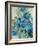 Flower Market II Blue-Silvia Vassileva-Framed Art Print