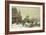 Flower Market; Marche Aux Fleurs-Eugene Galien-Laloue-Framed Giclee Print