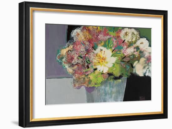 Flower Market-Leslie Bernsen-Framed Giclee Print