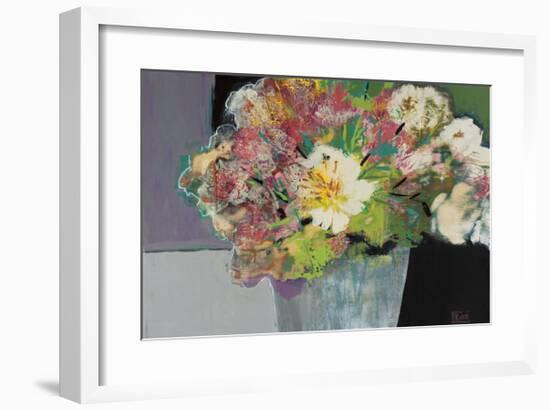 Flower Market-Leslie Bernsen-Framed Giclee Print