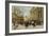 Flower Market-Eugene Galien-Laloue-Framed Giclee Print