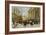 Flower Market-Eugene Galien-Laloue-Framed Giclee Print