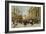 Flower Market-Eugene Galien-Laloue-Framed Giclee Print