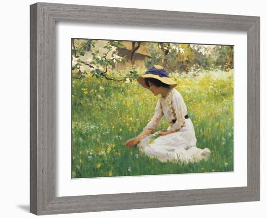 Flower Meadow-Arthur Hacker-Framed Giclee Print