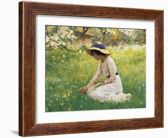 Flower Meadow-Arthur Hacker-Framed Giclee Print