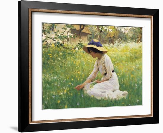 Flower Meadow-Arthur Hacker-Framed Giclee Print