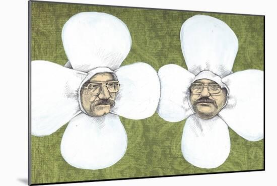 Flower Men-Jason Ratliff-Mounted Giclee Print