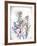 Flower Mist I-Ken Hurd-Framed Giclee Print