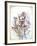 Flower Mist II-Ken Hurd-Framed Giclee Print