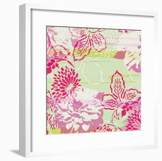 Flower Mix I-Lucy Meadows-Framed Giclee Print