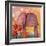 Flower Monger Elephant-Wyanne-Framed Giclee Print