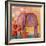 Flower Monger Elephant-Wyanne-Framed Giclee Print